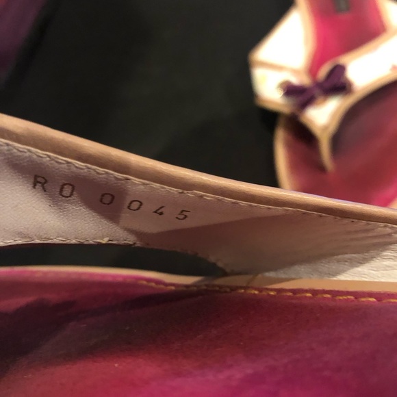 Louis Vuitton White Multi-color Thong Sandals~100% Authentic (used) - Picture 6 of 6